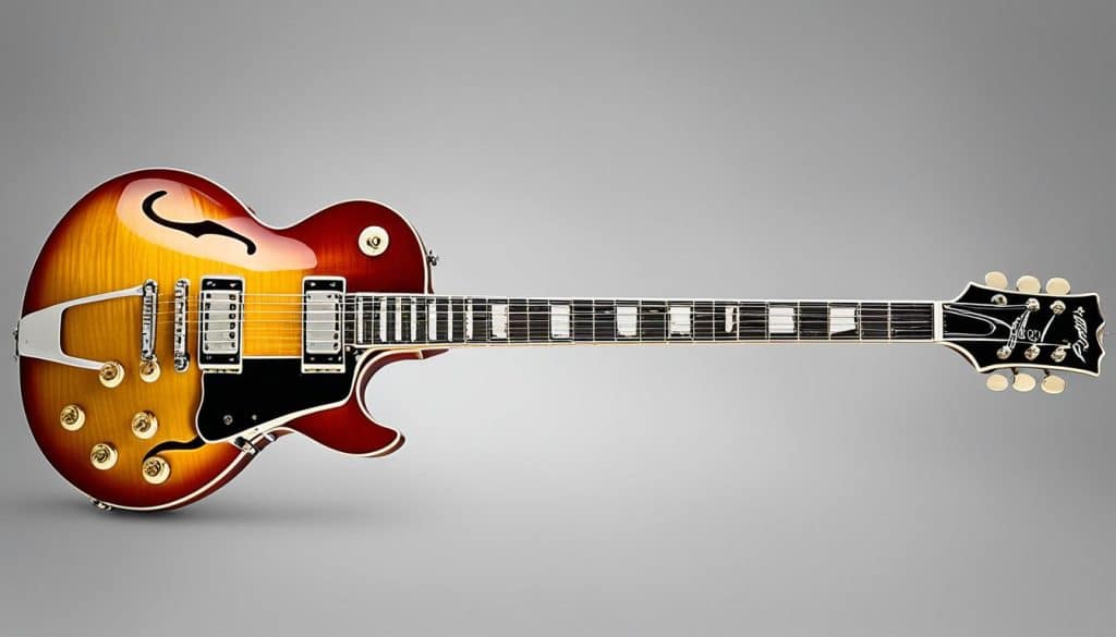 key features Les Paul electric guitar