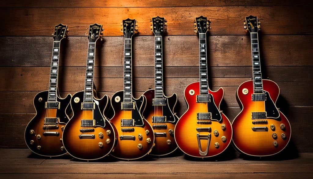 vintage Gibson guitars