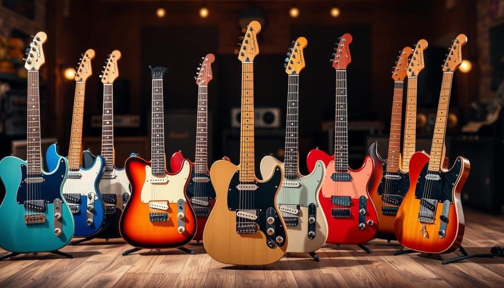 Fender Mustang guitar models