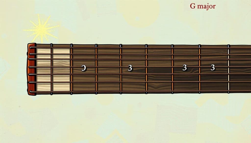 G major chord diagram